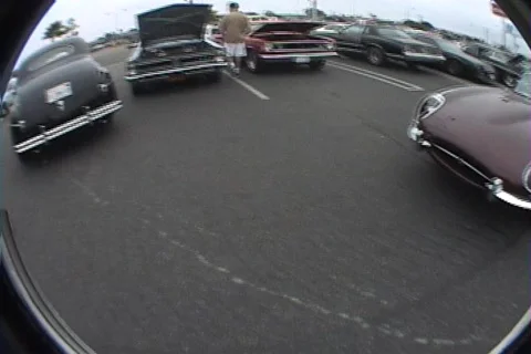 Jaguar convertible 스톡 동영상 366927