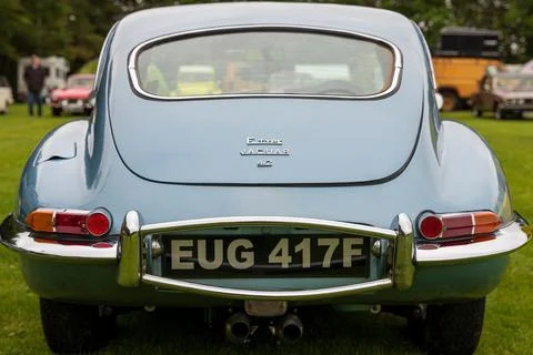 Jaguar E Type  4.2 - 1968, Classic Car. Foto stock