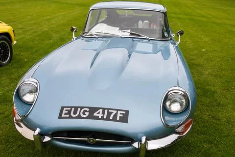 Jaguar E Type  4.2 - 1968, Classic Car. Stock Photos