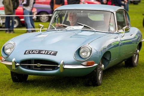 Jaguar E Type  4.2 - 1968, Classic Car. Stock Photos