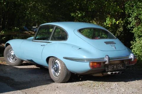 Jaguar E Type Stockfoto's