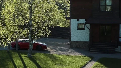 Jaguar F-Type Video stock 167141628