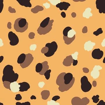 Jaguar fur pattern Illustrazione stock