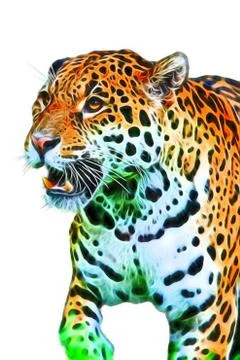 Jaguar illustration Stock Illustration
