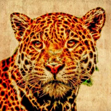 Jaguar illustration Stock Illustration