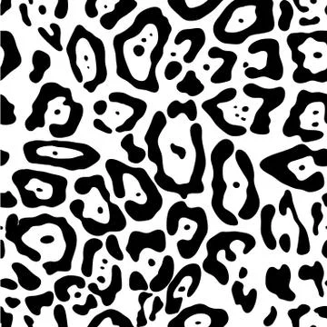 Jaguar seamless pattern Illustrazione stock