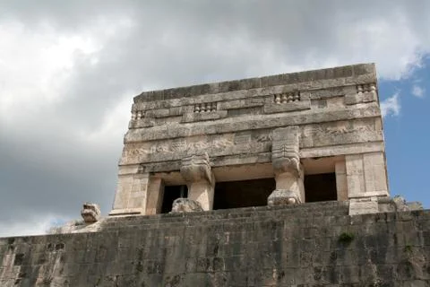 The jaguar temple Stock Photos