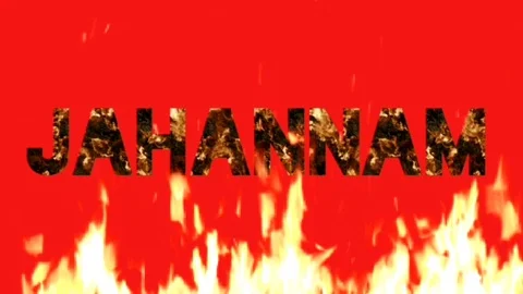 Jahannam hell Video stock 130127827
