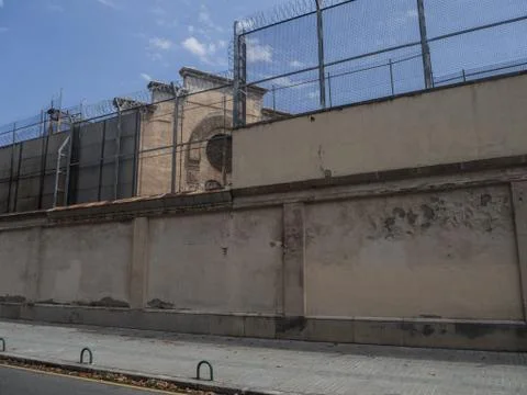Jail in Barcelona 写真素材