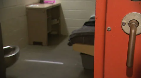 Jail Cell 1 Stock Footage 22843314