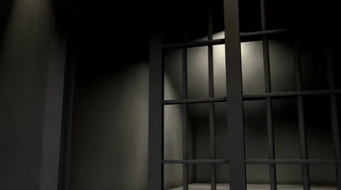 Jail Cell Closing Stock-Footage 62522912