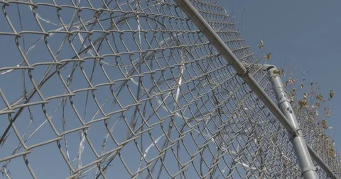 Jail Fence Video stock 124214030