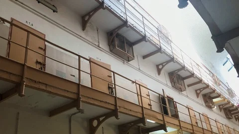 Jail Interior Stockbeeldmateriaal 104771437
