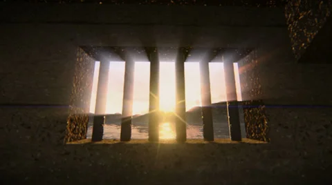 Jail window Video stock 24846511