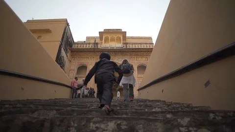 Jaipur fort Video stock 111334773