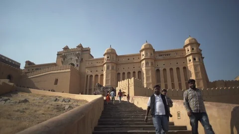 Jaipur fort Stock Footage 111335306