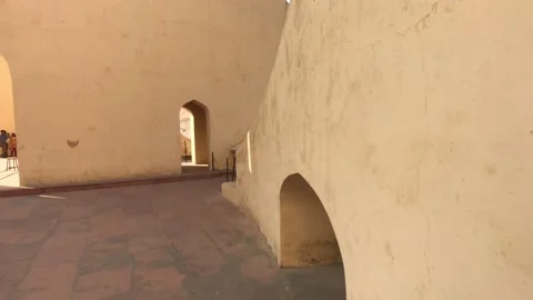 Jaipur, India - interesting historical structure part 2 Stock-Footage 132800060