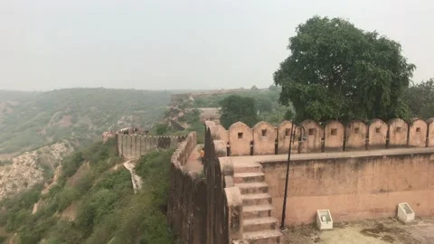 Jaipur, India - View from above the old ... | Stock Video | Pond5