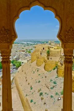 Jaisalmer view Foto stock