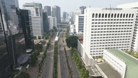 Jakarta Ascending View 스톡 동영상 83675289