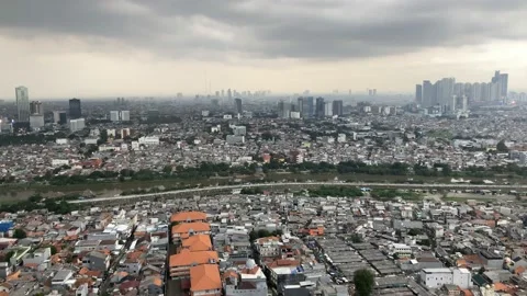Jakarta City Stock Footage 192358708