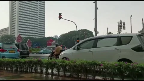 Jakarta city Stock Footage 211033397