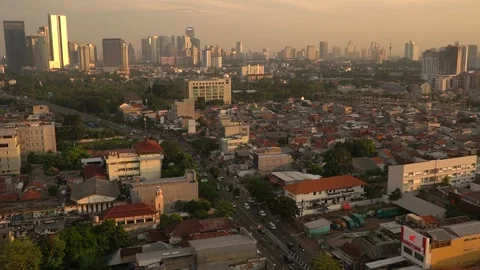 Jakarta City Stock Footage 238464967