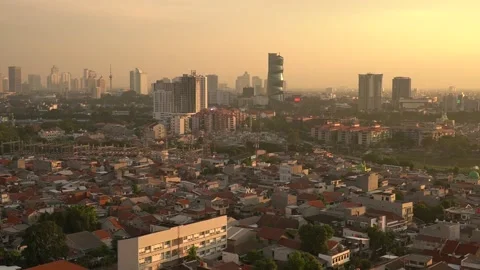 Jakarta City Stock Footage 238464972