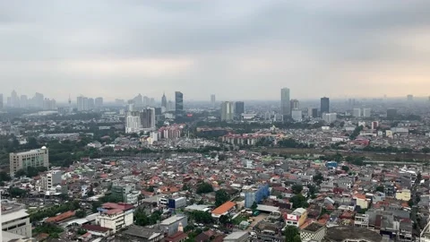 Jakarta City Scape Stock Footage 237301185
