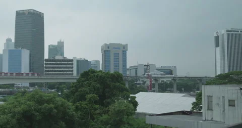 Jakarta Cityscape Stock Footage 308834418