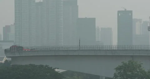Jakarta Cityscape Stock Footage 310046752