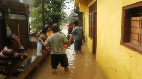 Jakarta Floods Stock-Footage 20619373