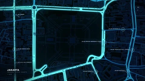 Jakarta 스톡 동영상 343517581
