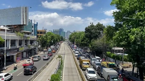 Jakarta Highway Stock Footage 227358221