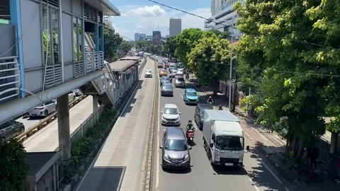 Jakarta Highway Stock Footage 227358225