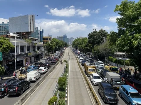 Jakarta Highway Stock Footage 227358245