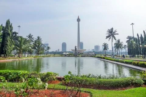 Jakarta in Java Fotos Stock