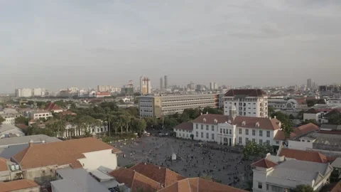 Jakarta, Kota Tua Stock Footage