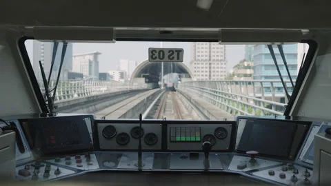 Jakarta Light Rail Transit 스톡 동영상 343566085