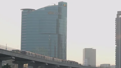Jakarta Light Rail Transit Video stock 343941482