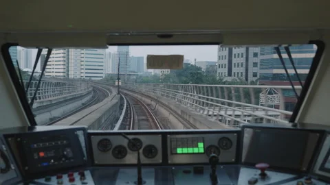 Jakarta Light Rail Transit Stock Footage 343942705