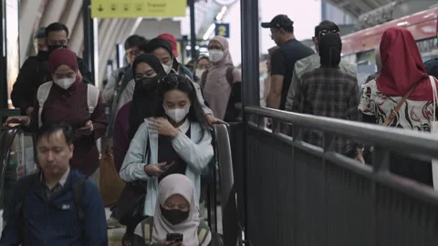 Jakarta Light Rail Transit Stock Footage 343942848