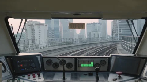 Jakarta Light Rail Transit Stock Footage 343943356