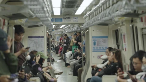 Jakarta Light Rail Transit Stockbeeldmateriaal 343943731