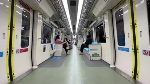 Jakarta Light Rail Transit System Stock Footage 260391815