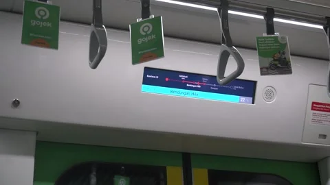 Jakarta MRT Video stock 154668828