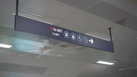 Jakarta MRT Station Stock Footage 153398764