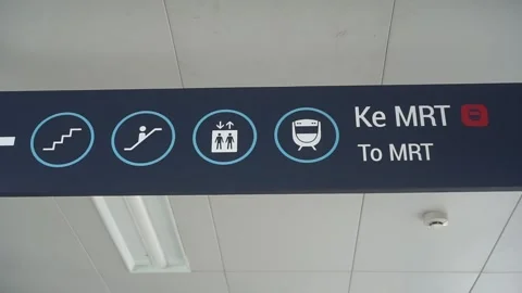 Jakarta MRT Station Stock Footage 153398832