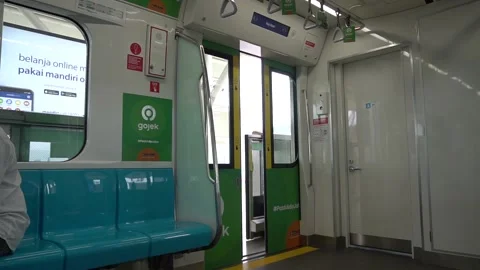 Jakarta MRT Station Stock Footage 154668442