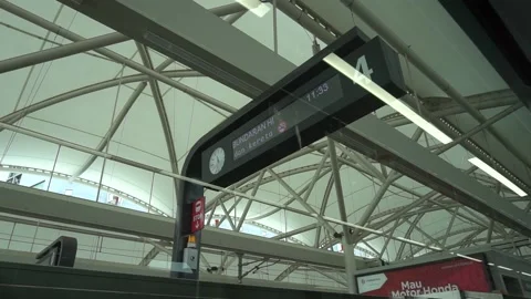 Jakarta MRT Station Stock Footage 154668591